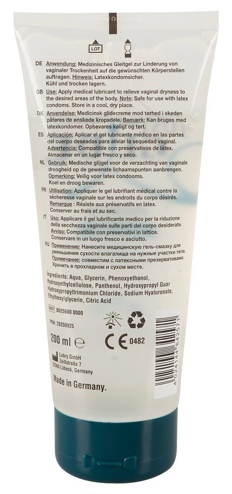 Just Glide Premium - Nawilżający Lubrykant Wodny Premium 200 ml