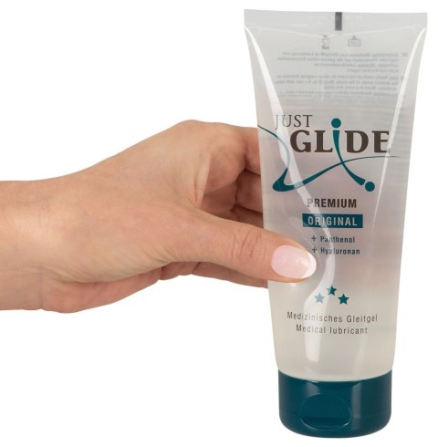 Just Glide Premium - Nawilżający Lubrykant Wodny Premium 200 ml