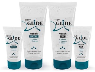 Just Glide - Zestaw Lubrykantów 2x Premium 2x Premium Anal 50 i 200 ml