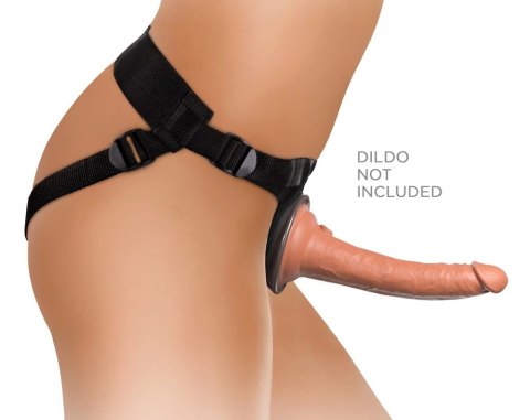 King Cock Elite - Uprząż Strap-On Do Dildo I Wibratorów King Cock Elite Czarny-Brązowy