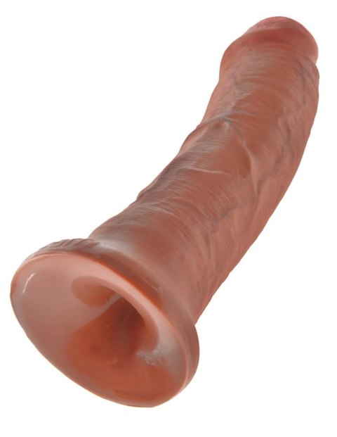 King Cock - Realistyczne Dildo Z Żyłkami I Przyssawką 20 CM Jasny Kolor Skóry