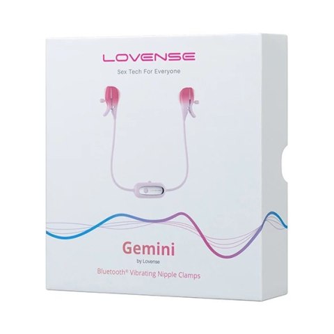 Lovense - Wibrujące Zaciski Na Sutki Sterowane Aplikacją Gemini