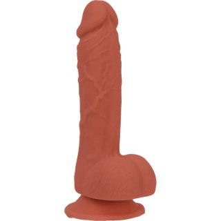 Addiction - Realistyczne Dildo Steven 19 cm Karmelowe