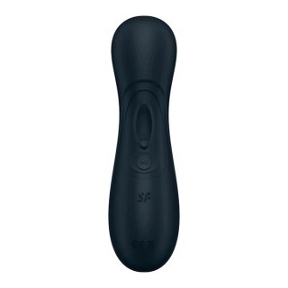 Satisfyer - Pro 2 Stymulator Z Aplikacją I Wymiennymi Końcówkami Czarny