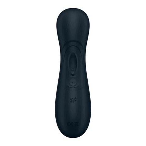 Satisfyer - Pro 2 Stymulator Z Aplikacją I Wymiennymi Końcówkami Czarny