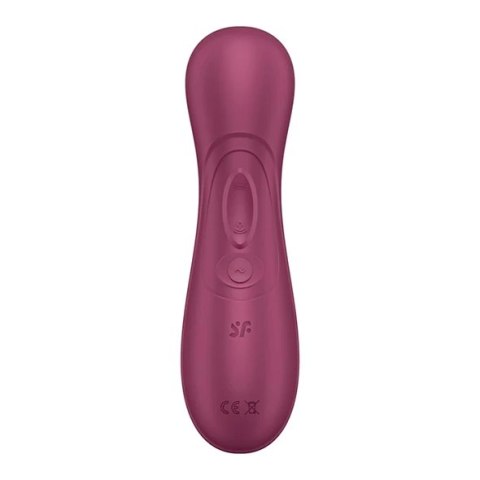 Satisfyer - Pro 2 Stymulator Z Aplikacją I Wymiennymi Końcówkami Czerwony