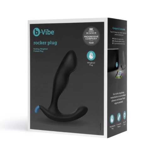 B-Vibe - Wtyczka Masażer Prostaty Czarny