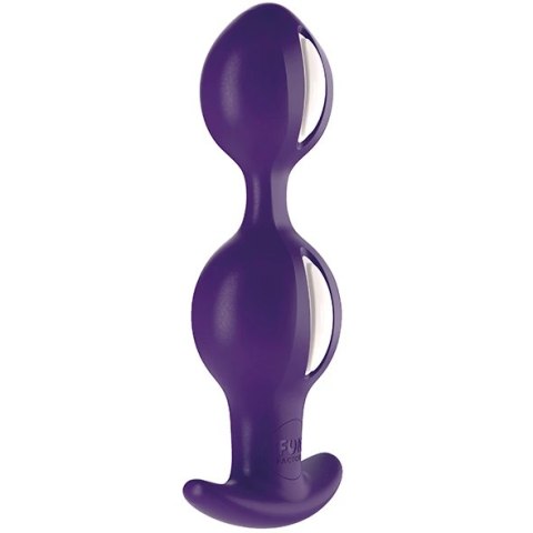 Plug analny - Fun Factory B Balls Duo Dark Violet