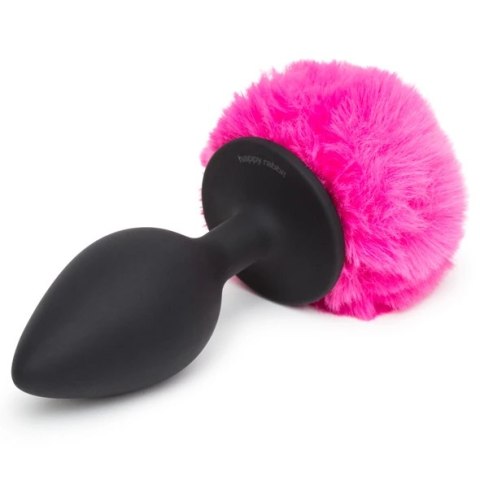 Plug analny - Happy Rabbit Bunny Tail Butt Plug Large