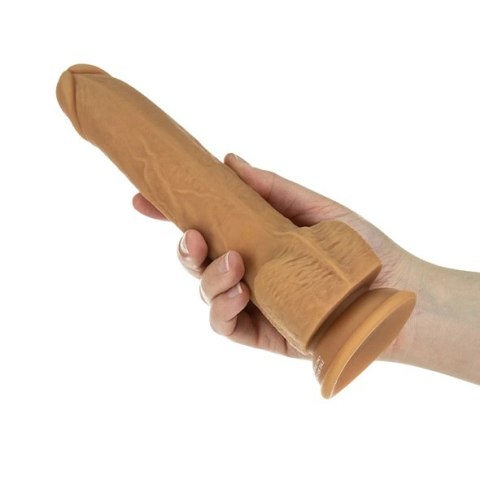 Pulsator - Naked Addiction Thrusting Dong with Remote 23 cm Caramel