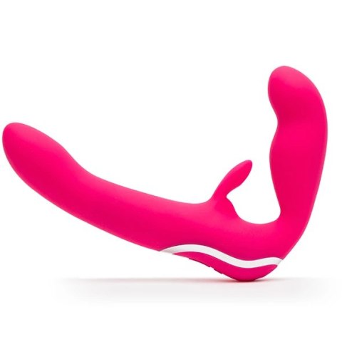 Wibrator strap-on - Happy Rabbit Strapless Strap-On Pink