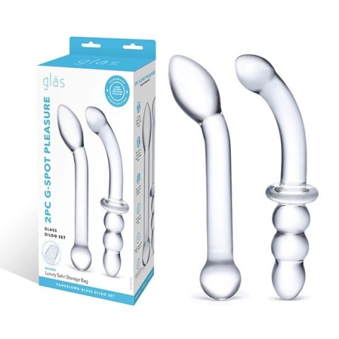 Zestaw szklanych dildo - Glas G-Spot Pleasure Set