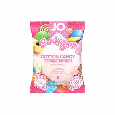 Lubrykant (saszetka) - System JO Candy Shop Cotton Candy 5 ml