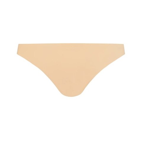 Niewidzialne stringi - Bye Bra Invisible Brazilian Nude + Black XXL