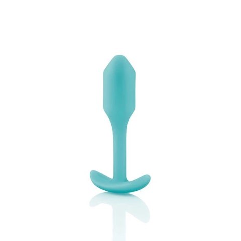 Plug analny - B-Vibe Snug Plug 1 Mint