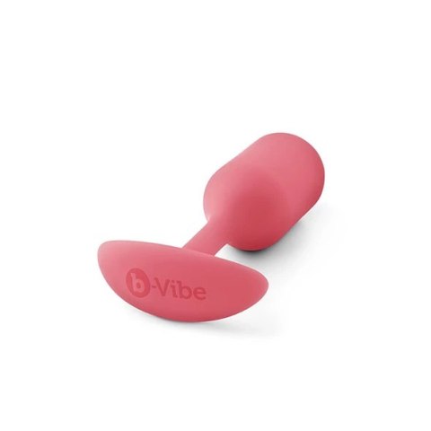 Plug analny - B-Vibe Snug Plug 2 Coral