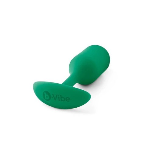 Plug analny - B-Vibe Snug Plug 2 Green