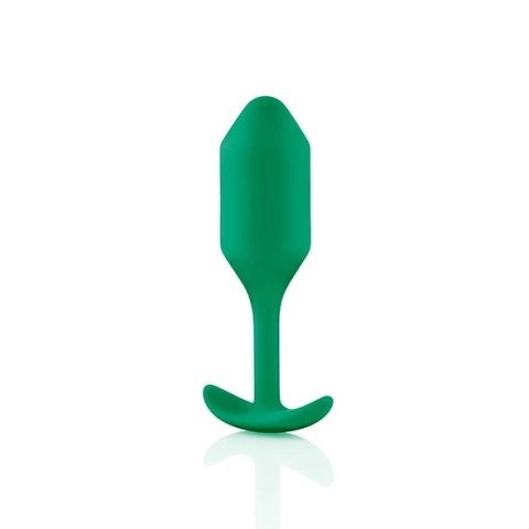 Plug analny - B-Vibe Snug Plug 2 Green