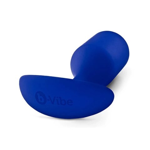 Plug analny - B-Vibe Snug Plug 4 Navy