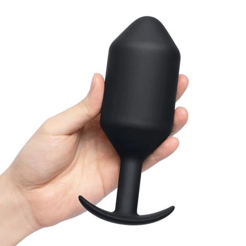 Plug analny - B-Vibe Snug Plug 7 Black