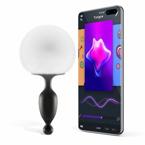 Zdalnie sterowany plug analny - Magic Motion Bunny Tail Anal Plug