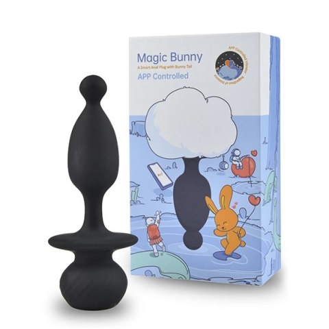 Zdalnie sterowany plug analny - Magic Motion Bunny Tail Anal Plug