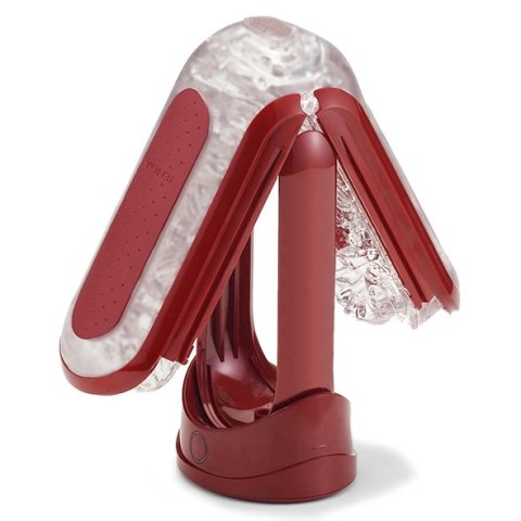 Masturbator z ogrzewaczem - Tenga Flip Zero 0 Red and Flip Warmer Set