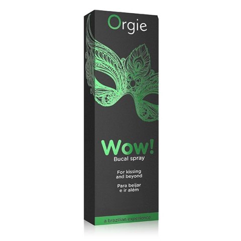 Spray do seksu oralnego - Orgie Wow! Bucal Spray 10 ml