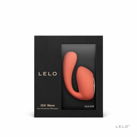 Wibrator - Lelo Ida Wave Coral Red