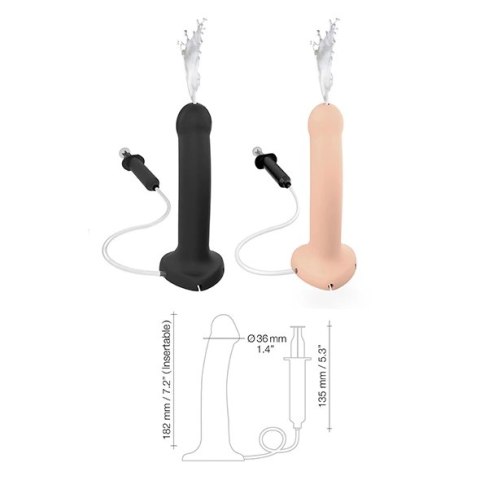 Dildo - Strap-On-Me Squirting Dildo Black