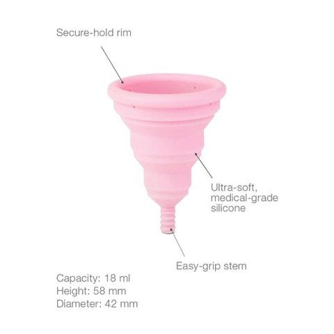 Kubeczek menstruacyjny - Intimina Lily Compact Cup A