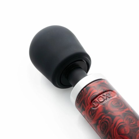 Masażer - Doxy Die Cast Wand Massager Rose Pattern