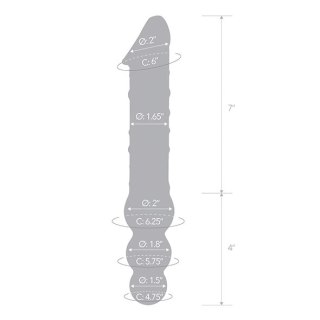 Szklane dildo - Glas Double Ended