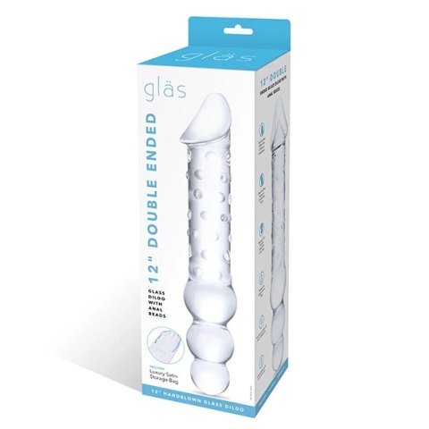 Szklane dildo - Glas Double Ended