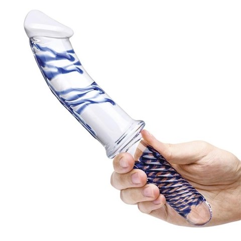 Szklane dildo - Glas Realistic Double Ended