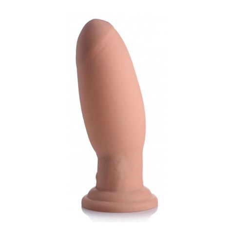 Nadmuchiwane i wibrujące silikonowe dildo - 7 / 18 cm