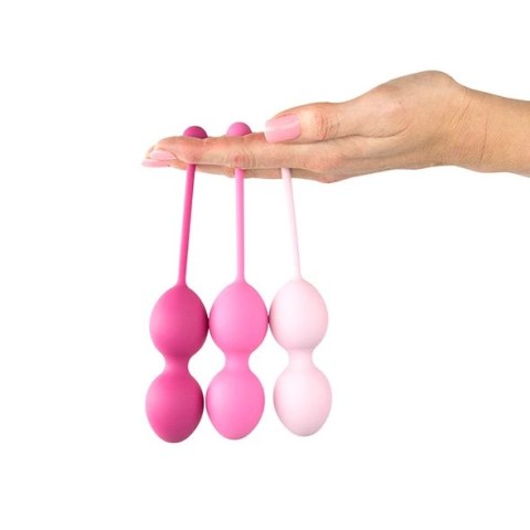 Kulki kegla - FeelzToys FemmeFit Advanced Set 3 szt