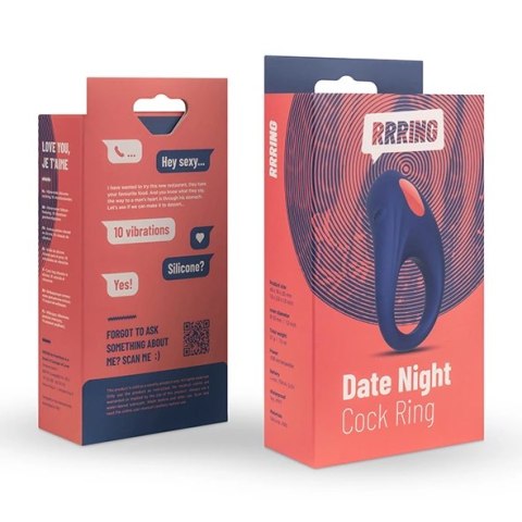 Pierścień wibrujący - FeelzToys RRRING Date Night