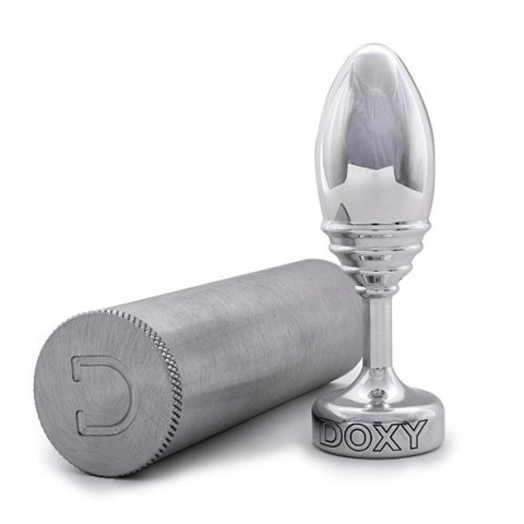 Plug analny - Doxy Butt Plug Ribbed