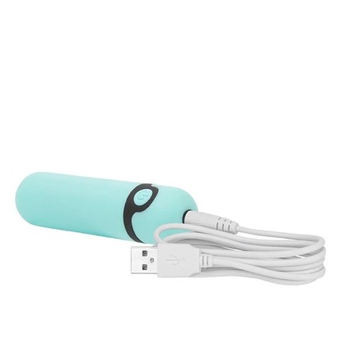 Wibrator - PowerBullet Rechargeable Vibrating Bullet Teal