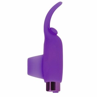 Wibrator na palec - PowerBullet Teasing Tongue Purple