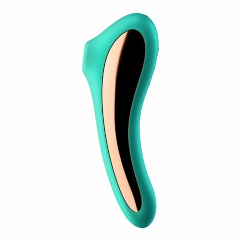 Wibrator z masażerem powietrznym - Satisfyer Dual Kiss Green