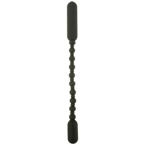 Koraliki analne wibrujące - PowerBullet Booty Beads Black