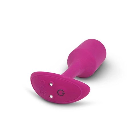 Plug analny wibrujący - B-Vibe Vibrating Snug Plug 2 Rose