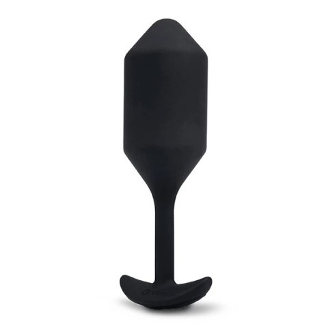 Plug analny wibrujący - B-Vibe Vibrating Snug Plug 4 Black