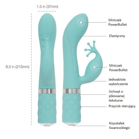 Wibrator - Pillow Talk Kinky Teal