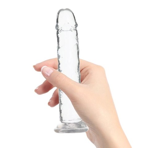 Dildo - Addiction Crystal Addiction Vertical Dildo 18 cm