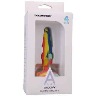 Doc Johnson - Korek analny Groovy 10 cm