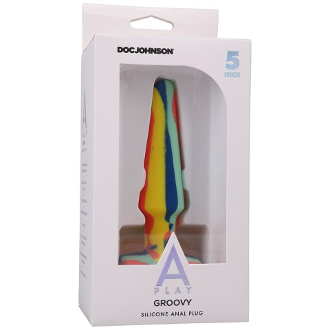 Doc Johnson - Korek analny Groovy 12 cm