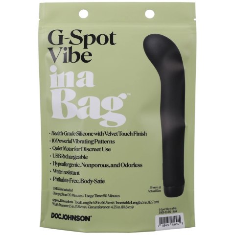 Doc Johnson - Silikonowy wibrator G-spot